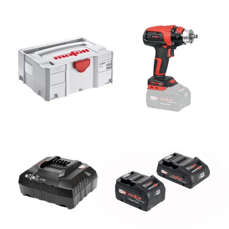 Perceuse-visseuse à percussion 18V ASB 18 + 2 batteries 18V 4 Ah & 5,5 Ah + chargeur rapide APS M MAFELL