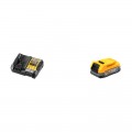 Pack 1 batterie Powerstack 18V 1,7 Ah + Chargeur DCB1104-QW DEWALT