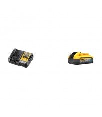 Pack 1 batterie Powerstack 18V 5 Ah + Chargeur DCB1104-QW DEWALT