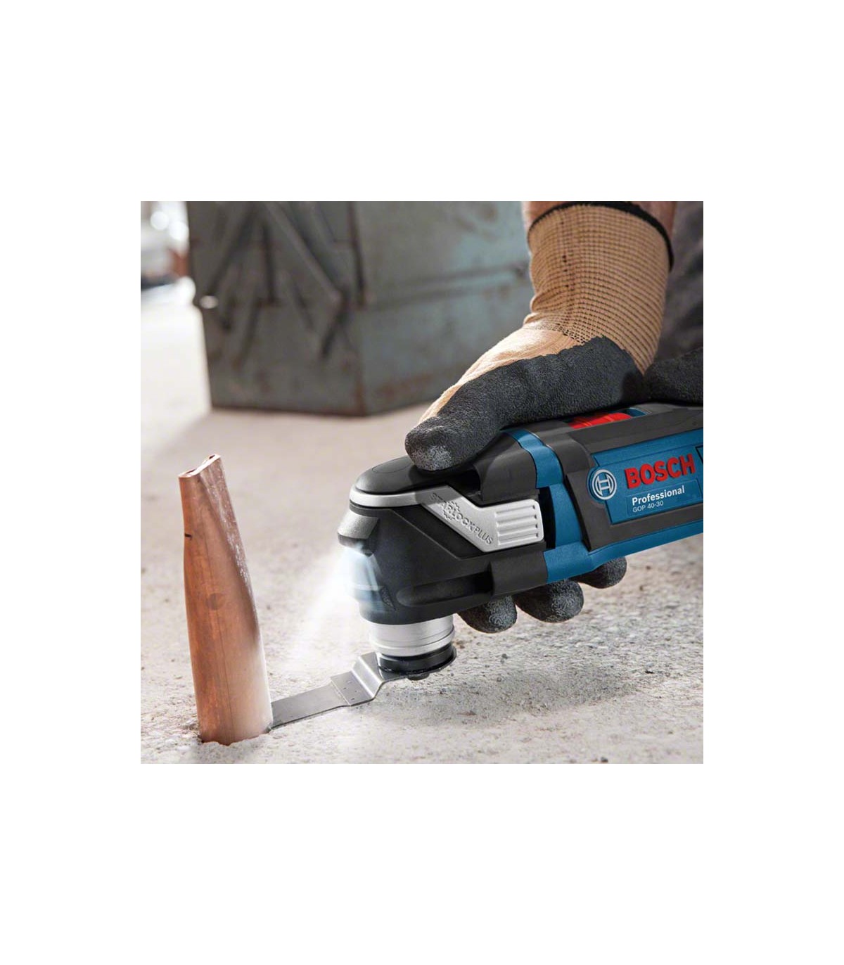 Découpeur-ponceur GOP 40-30 + 3 lames plongeantes BOSCH