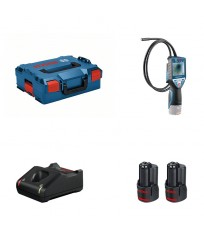 Caméra d'inspection GIC 120 C BOSCH + 2 batteries 12V 3 Ah + chargeur GAL 12V-40 BOSCH