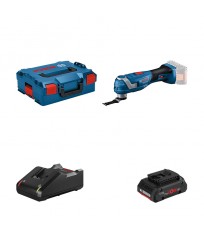 Découpeur-ponceur GOP 18V-34 + 1 batterie Procore 18V 4 Ah + 1 chargeur GAL 18V-40 BOSCH