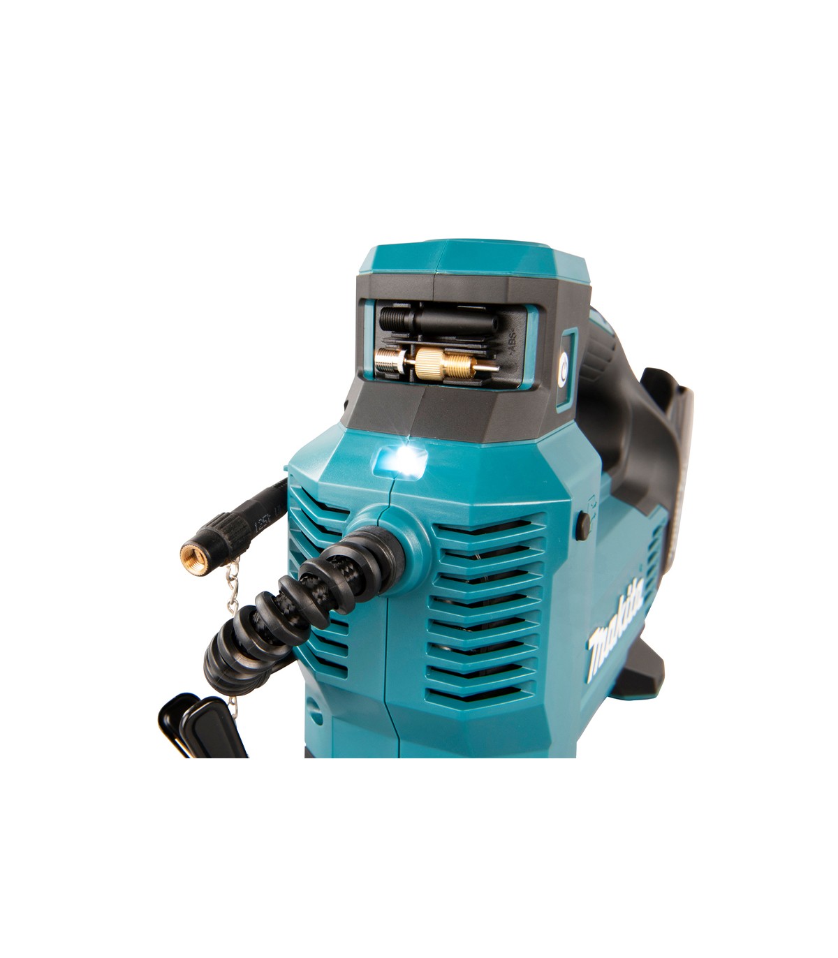 Gonfleur DMP181Z + 1 batterie BL1850B 18V 5 Ah + 1 chargeur DC18RC MAKITA