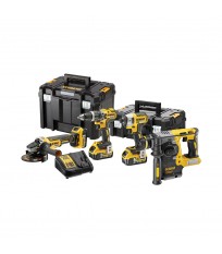 Pack 4 outils DCK422P3T (DCH273 + DCF887 + DCG405+ DCD796) DEWALT