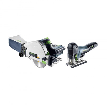 Pack scie plongeante TSC 55 et scie sauteuse PSC 420 FESTOOL