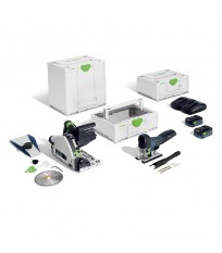 Pack scie plongeante TSC 55 et scie sauteuse PSC 420 FESTOOL