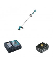 Coupe-bordure 18V DUR192LZ + 1 batterie BL1850B 18V 5 Ah + 1 chargeur DC18RC MAKITA