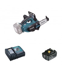 Tronconneuse d'élagage 18V DUC122Z + 1 batterie BL1850B 18V 5 Ah + 1 chargeur DC18RC MAKITA