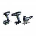 Pack visseuse à chocs TID 18 + perceusse visseuse TXS 18 + scie sauteuse PSC 420 FESTOOL