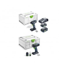 Pack visseuse à chocs TID 18 + perceuse visseuse T 18+3 FESTOOL
