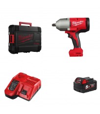 Boulonneuse à chocs ½ BLHIWF12-0X + 1 batterie 18V 5 Ah + 1 chargeur M12-18FC MILWAUKEE