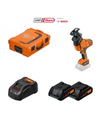 Scie sabre 18V ASAS 18-21 K AS + 2 Batteries ProCore 4Ah + 1 Chargeur rapide GAL 1880 CV AS FEIN