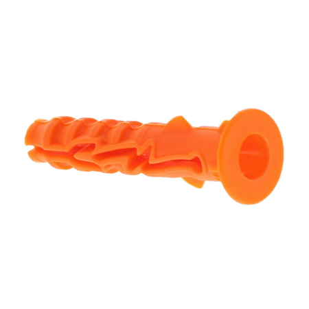 Cheville de fixation légère NYL 5x25 AVEC COLLERETTE SPIT