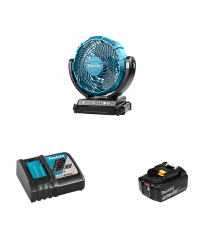 Ventilateur de chantier 14,4 / 18V LXT MAKITA + 1 batterie + 1 chargeur