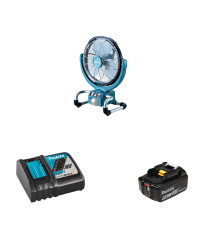 Ventilateur de chantier 14,4 / 18V LXT DCF300Z MAKITA + 1 batterie + 1 chargeur