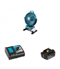 Ventilateur de chantier 14,4 / 18V LXT DCF301Z MAKITA + 1 batterie + 1 chargeur