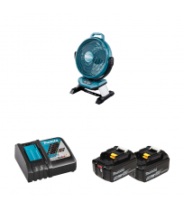 Ventilateur de chantier 14,4 / 18V LXT DCF301Z MAKITA + 2 batteries + 1 chargeur