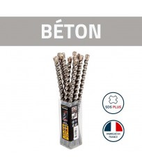 Coffret de 12 forets béton Booster 3 taillants SDS-Plus DIAGER