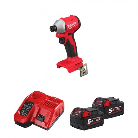 Visseuse à chocs 18V M18 BLIDRC-0 + 2 batteries + chargeur MILWAUKEE
