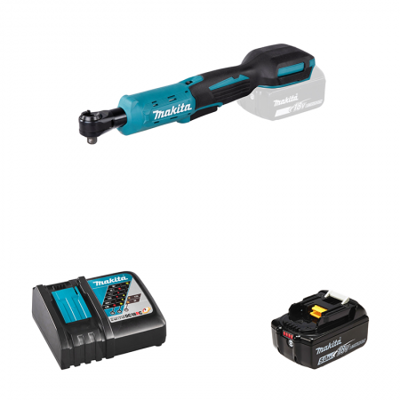 Clé à cliquet 18V DWR180Z MAKITA + 1 BATTERIE + CHARGEUR