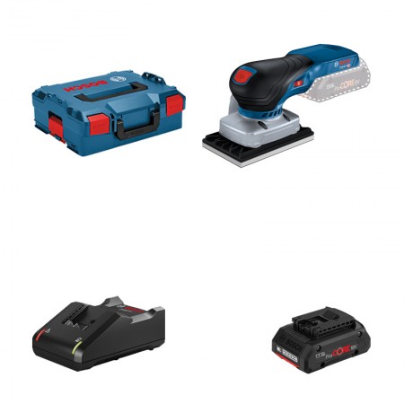 Ponceuse vibrante GSS 18V-13 BOSCH + 1 batterie 18V 4 Ah