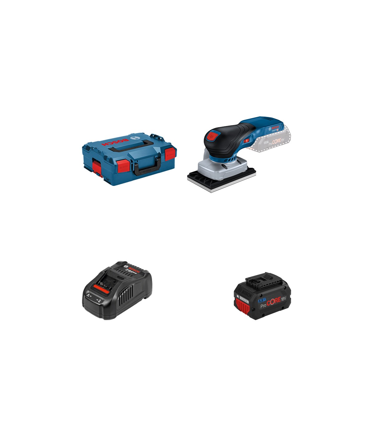 Ponceuse vibrante GSS 18V-13 BOSCH + 1 batterie 5.5