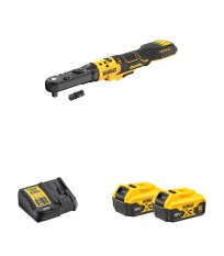 Clé à cliquet XR 18V DCF510N-XJ DEWALT + 2 batteries