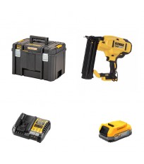 Cloueur de finition 18 Ga 18V + 1 batterie Powerstack 1,7 Ah DCN680NT-XJ DEWALT