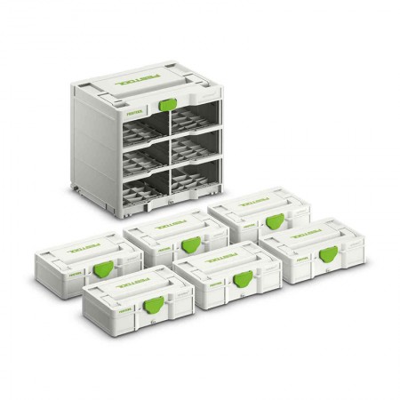 Systainer Rack SYS3-RK/6 M 337 Set FESTOOL