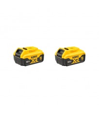 Pack 2 batteries XR 18V 5 Ah DEWALT