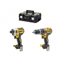 Pack Perceuse-visseuse à percussion DCD796 + Visseuse à chocs DCF887 DEWALT