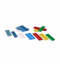 Boîte de 1000 cales de vitrage "AB241" 80x20x2 Bleu ILLBRUCK