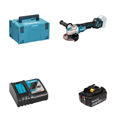Meuleuse Ø125mm 18V DGA519Z MAKITA + 1 batterie