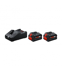 Pack 2 batteries ProCORE 18V 8 Ah + chargeur GAL 18V-160 BOSCH