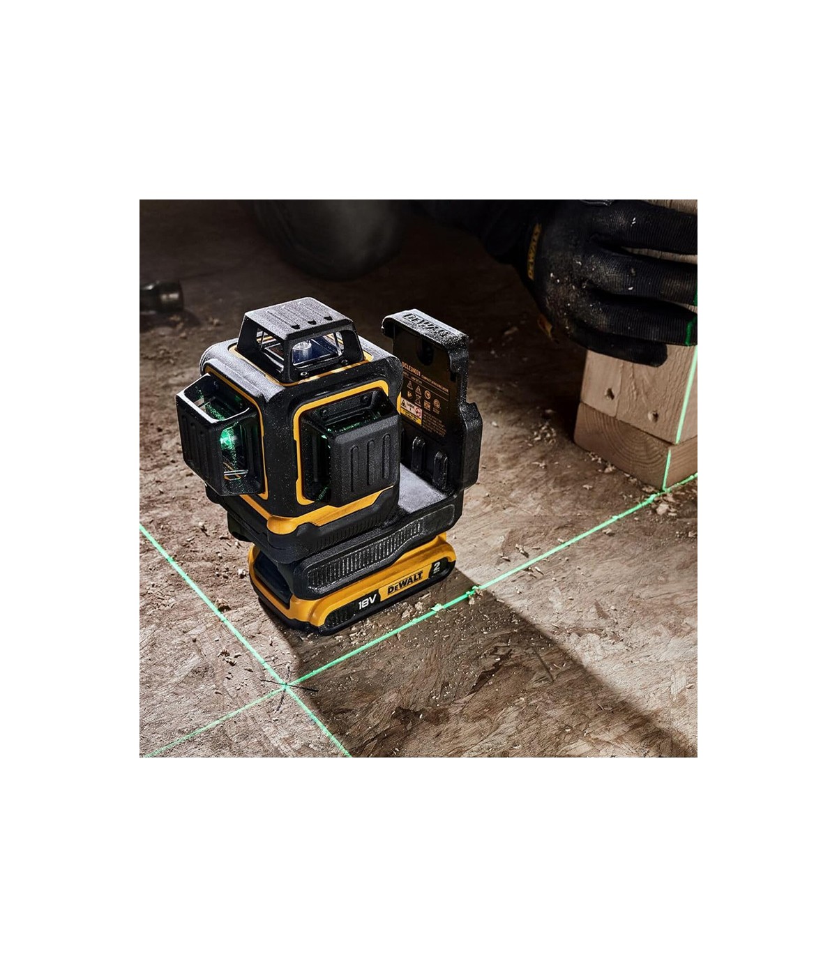 Laser 3 lignes vert 18V DCLE34031D1-QW DEWALT