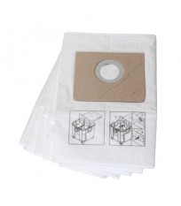 Lot de 5 sacs filtrant premium non tissé Dustex 25 L FEIN