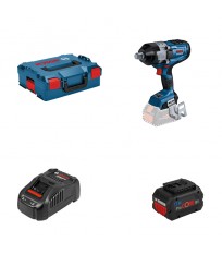 Boulonneuse GDS 18V-1600 HC + 1 batterie ProCORE 18V 8 Ah + 1 chargeur rapide GAL 1880 CV BOSCH