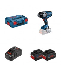 Boulonneuse GDS 18V-1600 HC + 2 batteries ProCORE 18V 8 Ah + 1 chargeur rapide GAL 1880 CV BOSCH