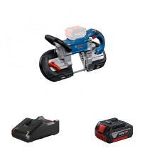 Scie à ruban GCB 18V-127 + 1 batterie GBA 18V 4 Ah + 1 chargeur rapide GAL 18V-40 BOSCH