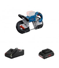 Scie à ruban GCB 18V-127 + 1 batterie ProCORE 18V 4 Ah + 1 chargeur rapide GAL 18V-40 BOSCH