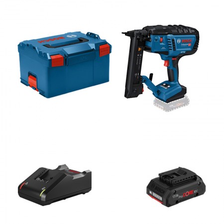 Agrafeuse à bois GTH 18V-38 M + 1 batterie ProCORE 18V 4 Ah + 1 chargeur GAL 18V-40 BOSCH