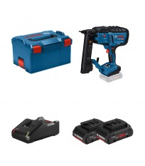 Agrafeuse à bois GTH 18V-38 M + 2 batteries ProCORE 18V 4 Ah + 1 chargeur GAL 18V-40 BOSCH