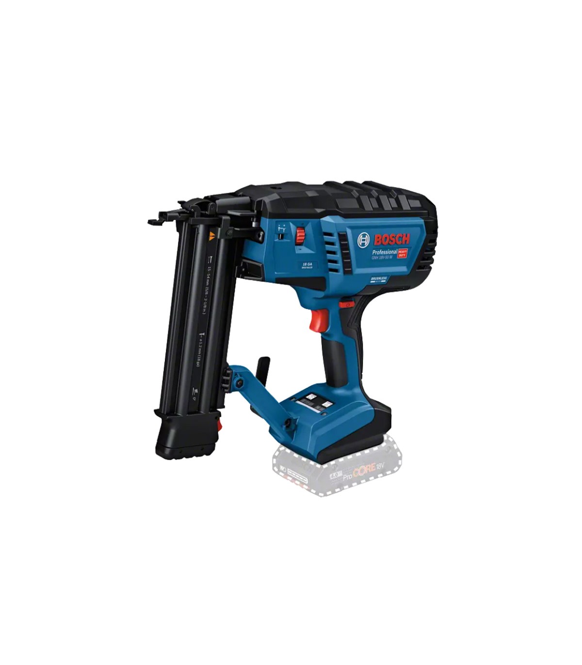 Cloueur à bois GNH 18V-50 M + 2 batteries ProCORE 18V 4 Ah + 1 chargeur GAL 18V-40 BOSCH