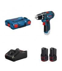 Perceuse-visseuse GSR 12V-15 + 2 batteries GBA 12V 3 Ah + 1 chargeur GAL 12V-40 BOSCH