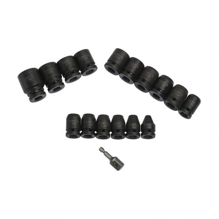 Coffret de 16 douilles à chocs DEWALT