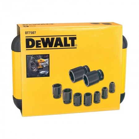 Coffret de 8 douilles à chocs DEWALT