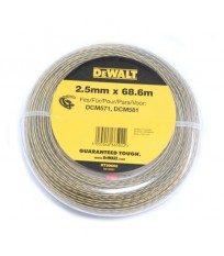 Recharge de fil pour débroussailleuses 2,5mm x 68,6m DEWALT