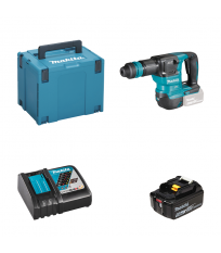 Burineur SDS-Plus DHK180ZJ + 1 batterie BL1850B 18V 5 Ah + 1 chargeur rapide DC18RC MAKITA
