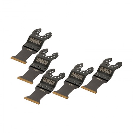 Lot de 5 lames 30x43 mm pour multi-cutter Métal DEWALT