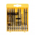 Coffret de 10 lames de scie sauteuse bois DEWALT
